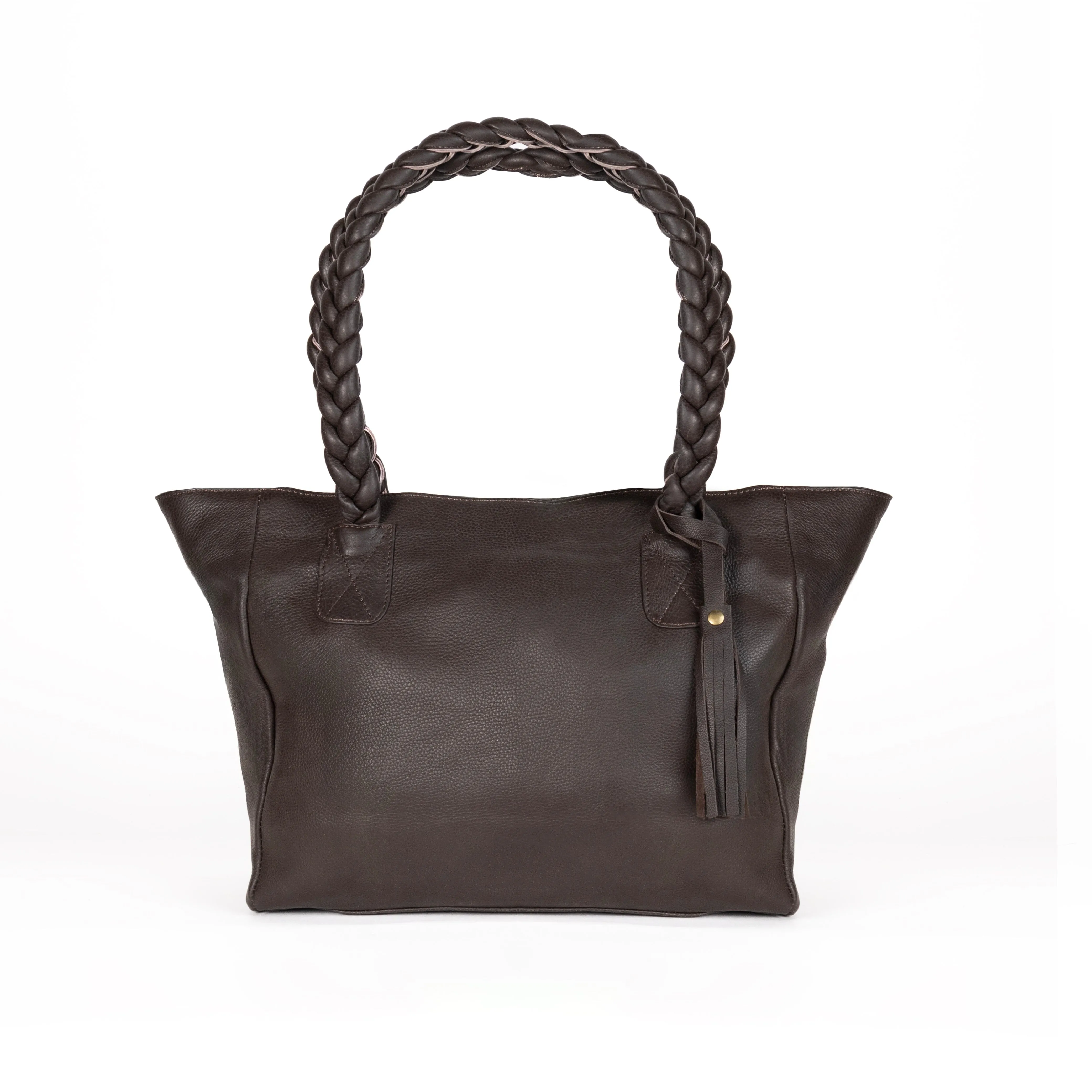 Leather Giddy Goat Tote