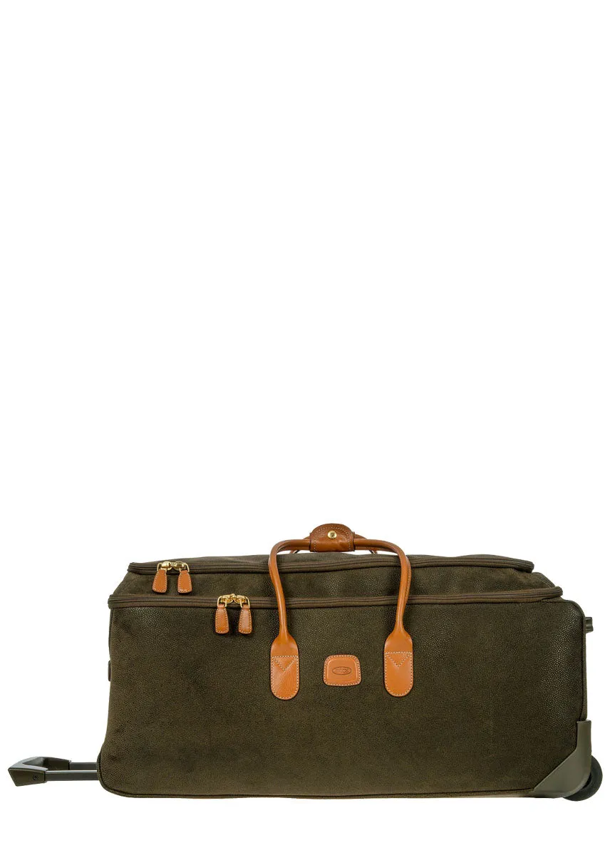 Life 28 inch wheeled holdall - Olive