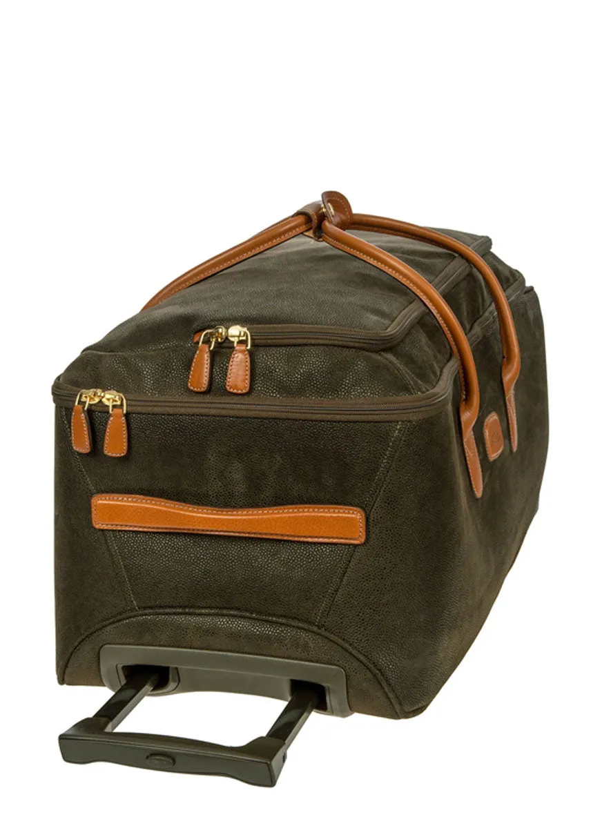 Life 28 inch wheeled holdall - Olive