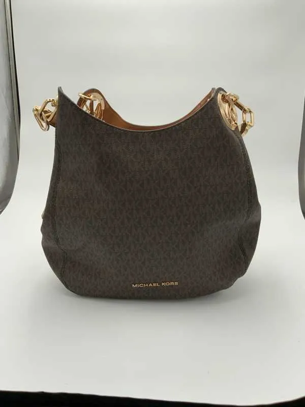 Lillie Large Faux Pebbled Leather Shoulder Bag