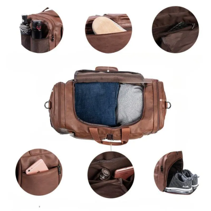 Luxury Custom Weekender Duffel Bags