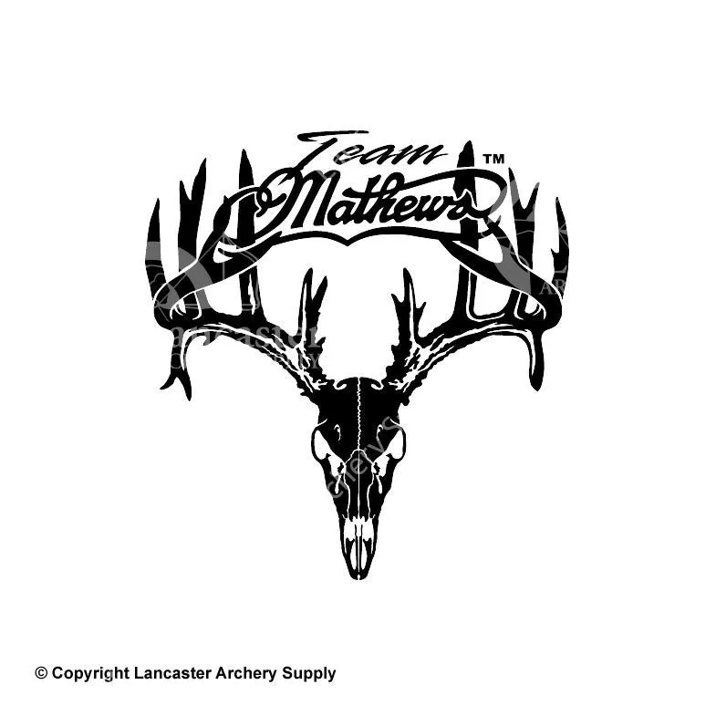 LVE Decals - Team Mathews Skull