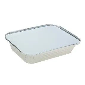 Medium Foil Hangi Trays & Lid 125/slv