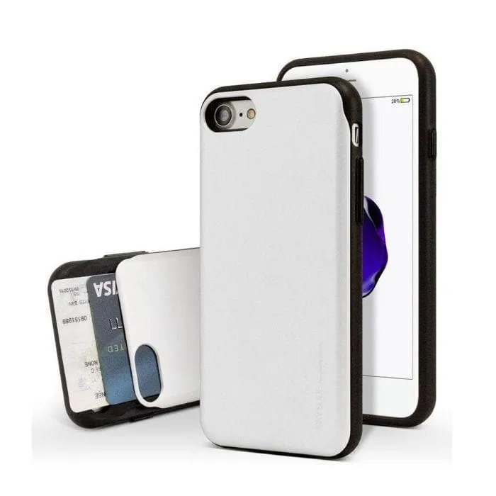 Mercury Sky Slide Bumper Case for iPhone XS Max - Silver