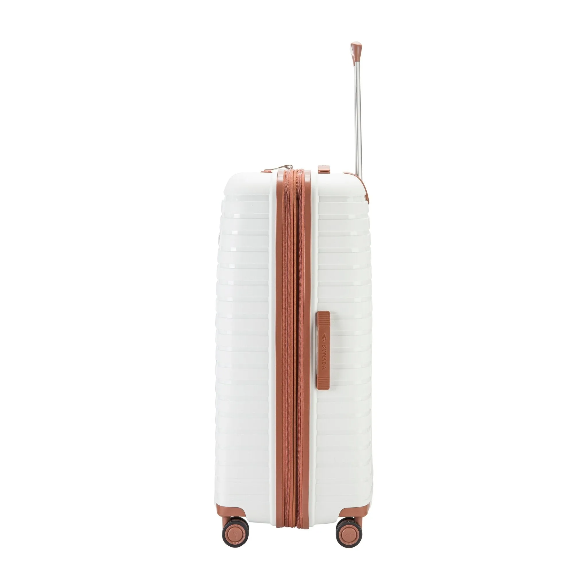 Meteor Suitcase Set of 3   Beauty Case - White