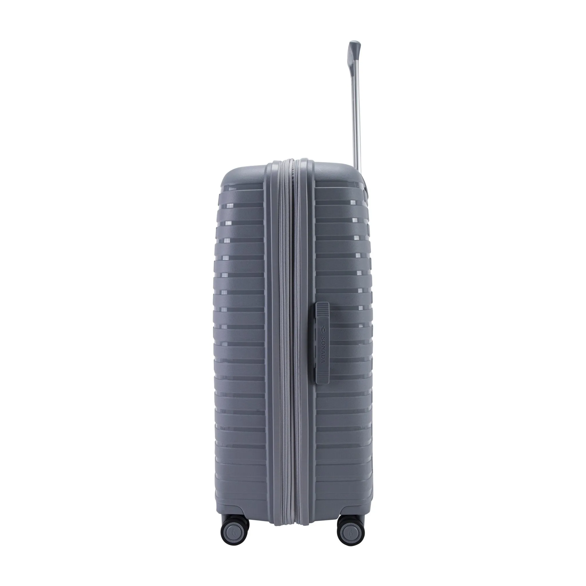 Meteor Suitcases Set of 3   Beauty Case - Dark Grey