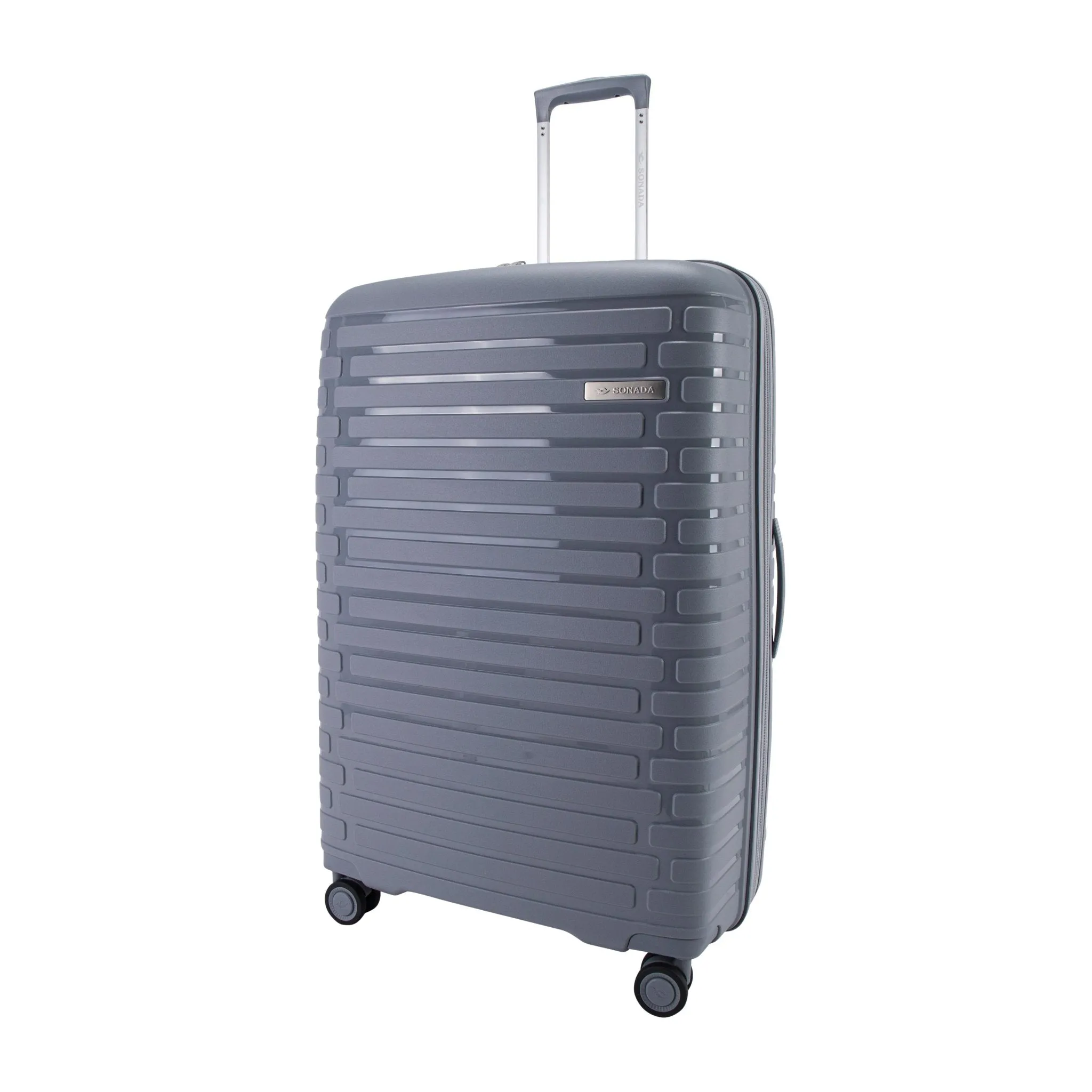 Meteor Suitcases Set of 3   Beauty Case - Dark Grey