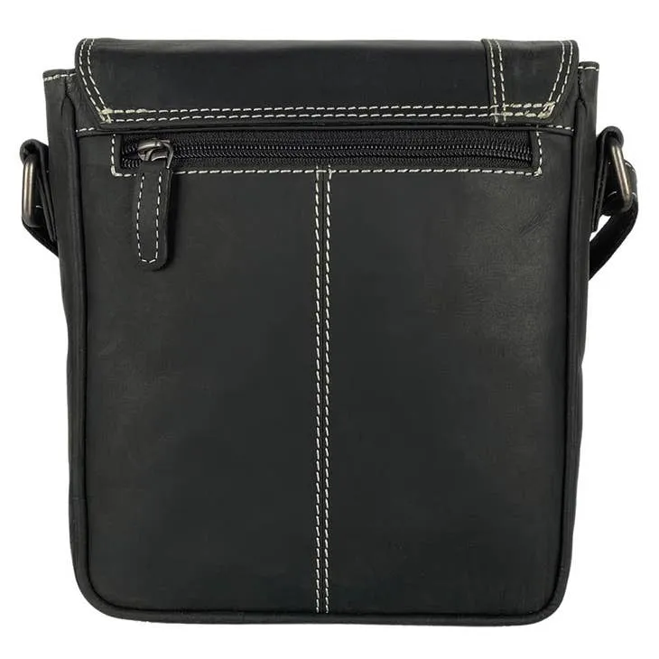 Nancy Buffalo Leather Crossbody Shoulder Bag