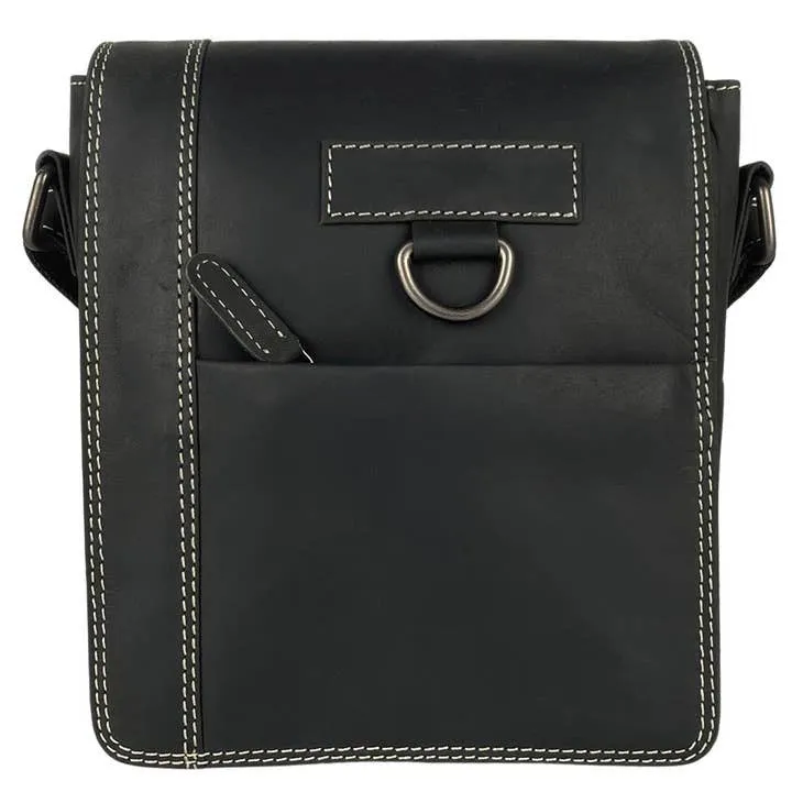 Nancy Buffalo Leather Crossbody Shoulder Bag