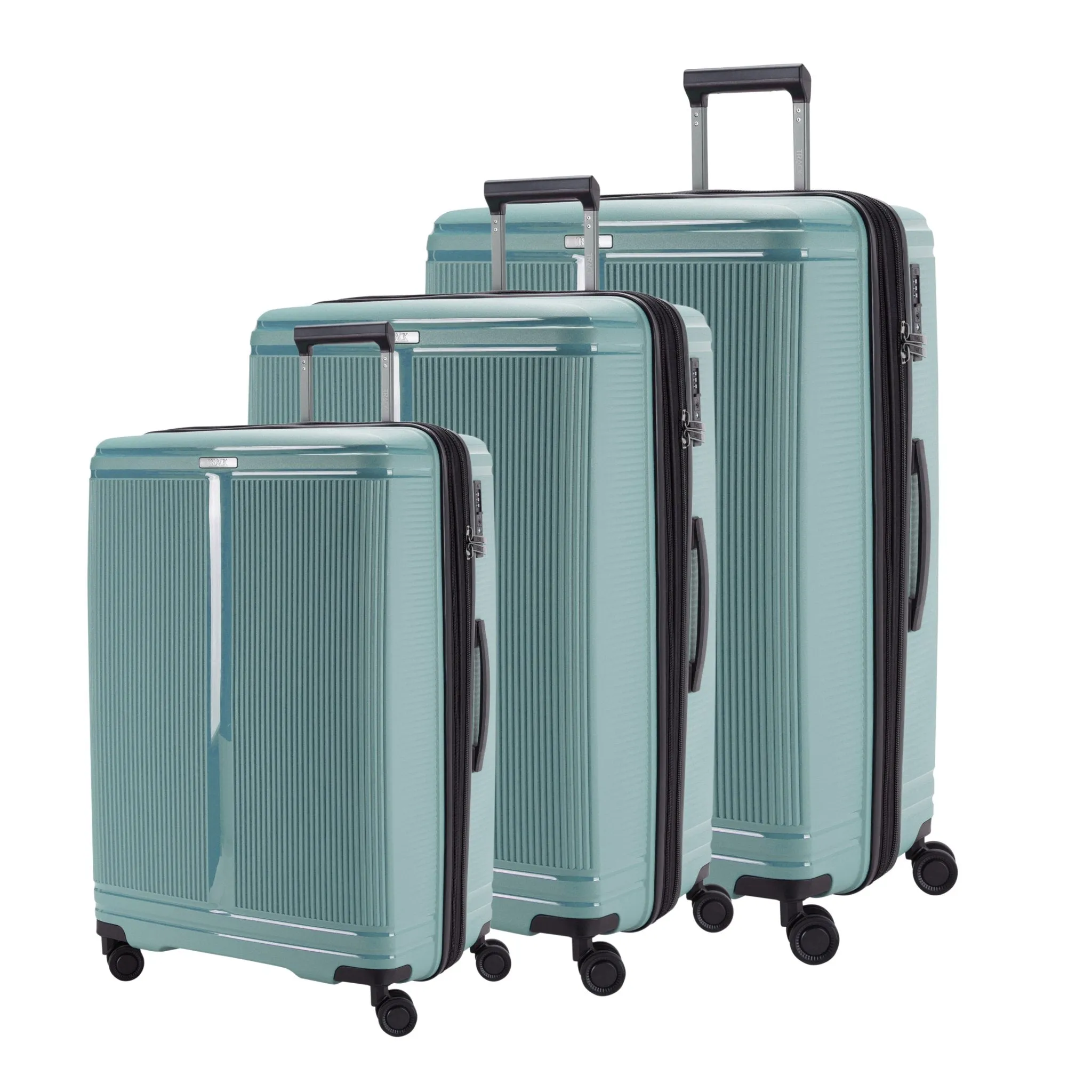 Oxford Suitcases Set of 3   Beauty Case - Dark Grey