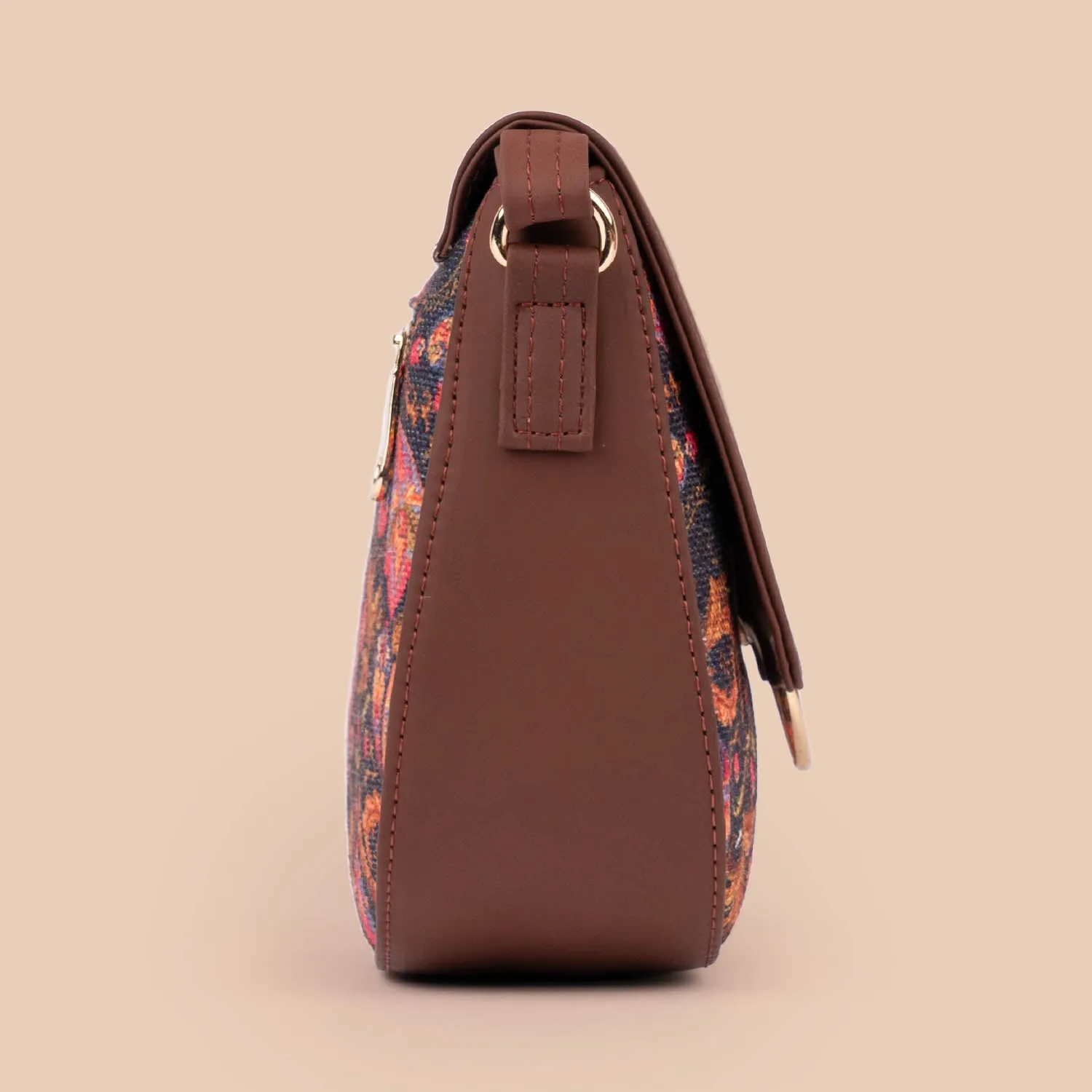 Paisley Print Classic Sling Bag