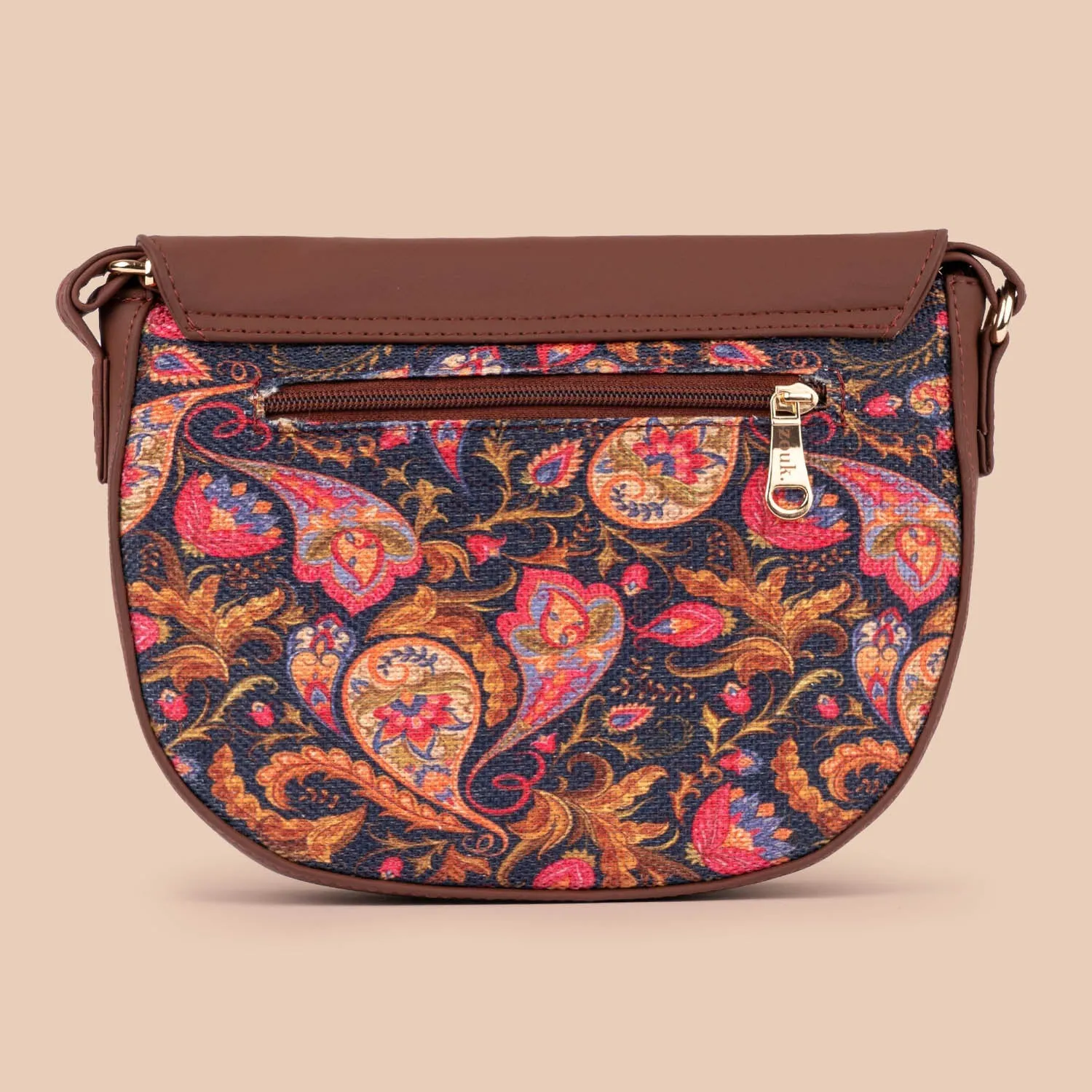 Paisley Print Classic Sling Bag