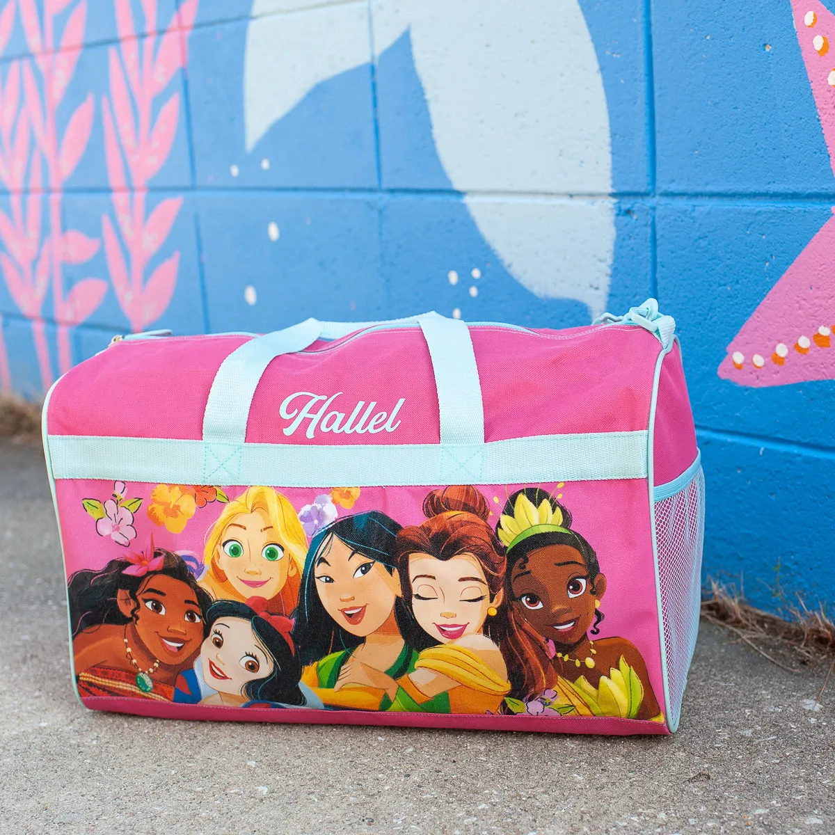 Personalized Kid's Travel Duffel Bag - Princess Squad