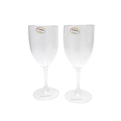 Plastic Fluted Picnic Glass Formosa