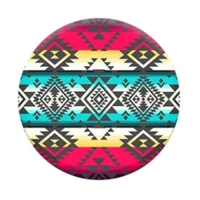 PopSockets Designs: Red Teal Yellow Tribal Pattern