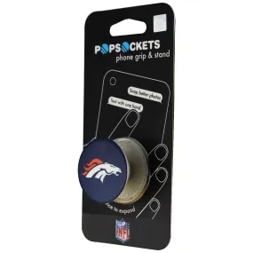 PopSockets PopGrip Expanding Stand and Grip with Swappable Top - Broncos Helmet