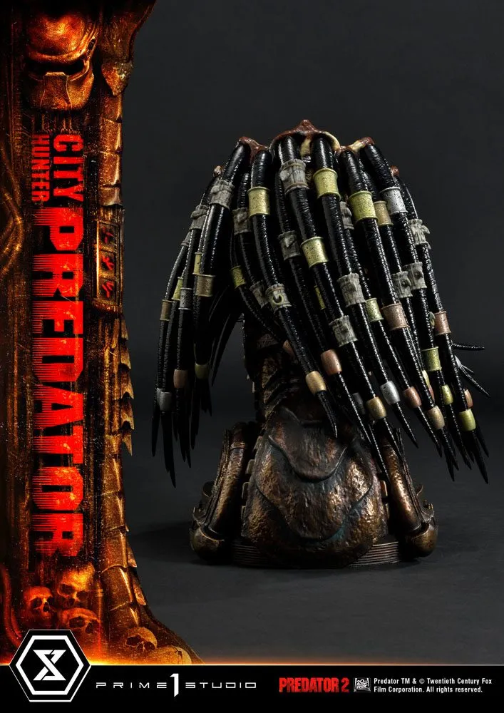 Predator 2 Museum Masterline Statue 1/3 City Hunter Predator 105 Cm