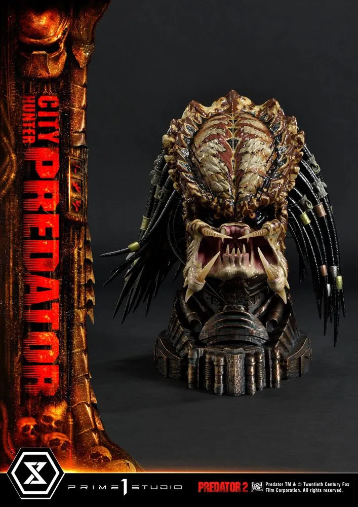 Predator 2 Museum Masterline Statue 1/3 City Hunter Predator 105 Cm