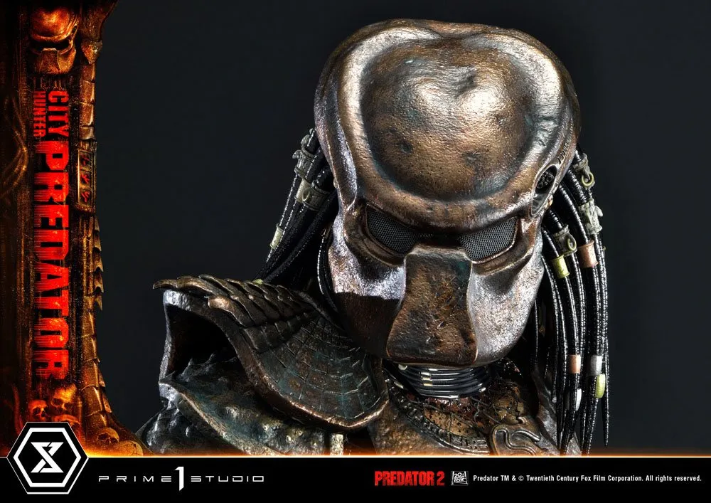 Predator 2 Museum Masterline Statue 1/3 City Hunter Predator 105 Cm