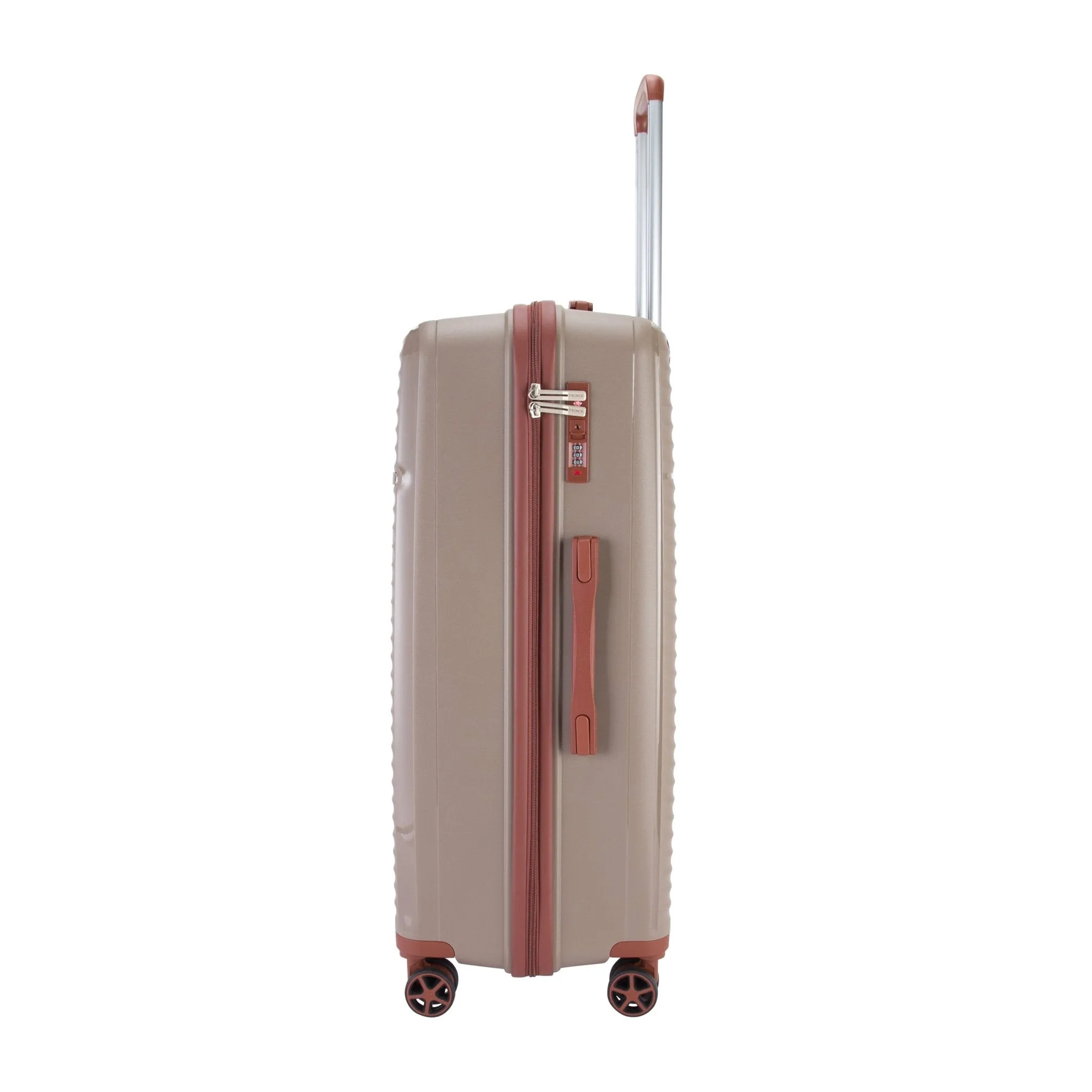 Prince Hardside Suitcase Set of 3-Champagne PR16710