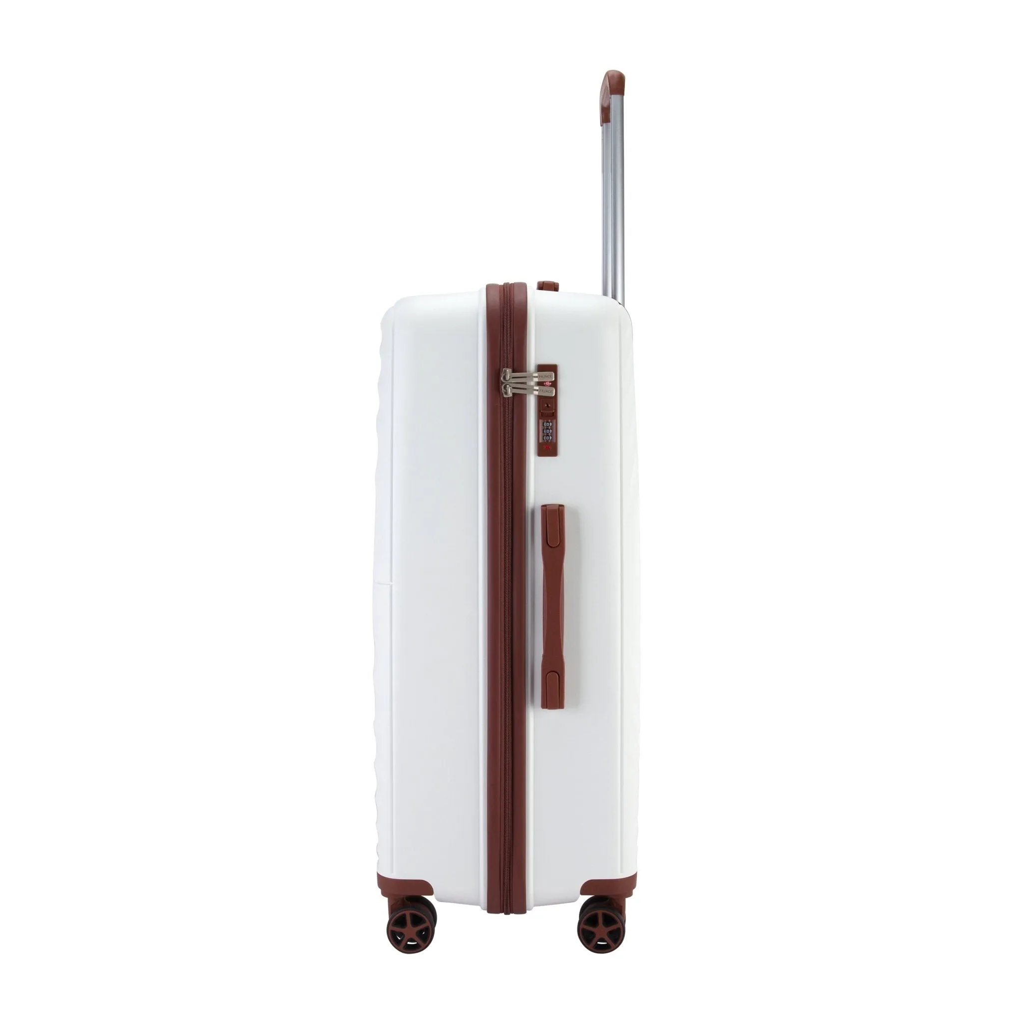 Prince Hardside Suitcase Set of 3-White PR16709