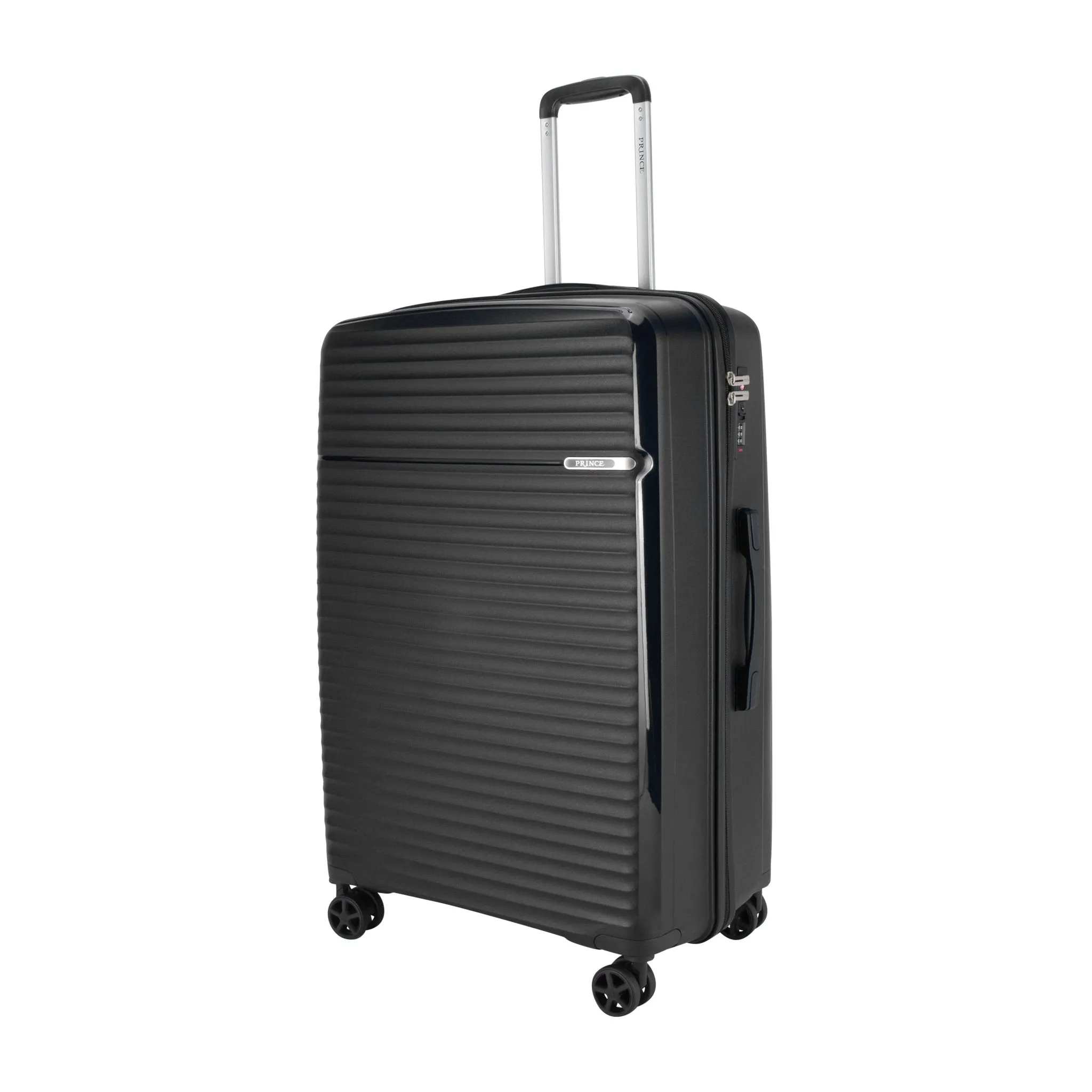 Prince Upright Suitcase Set of 3-Black PR16710