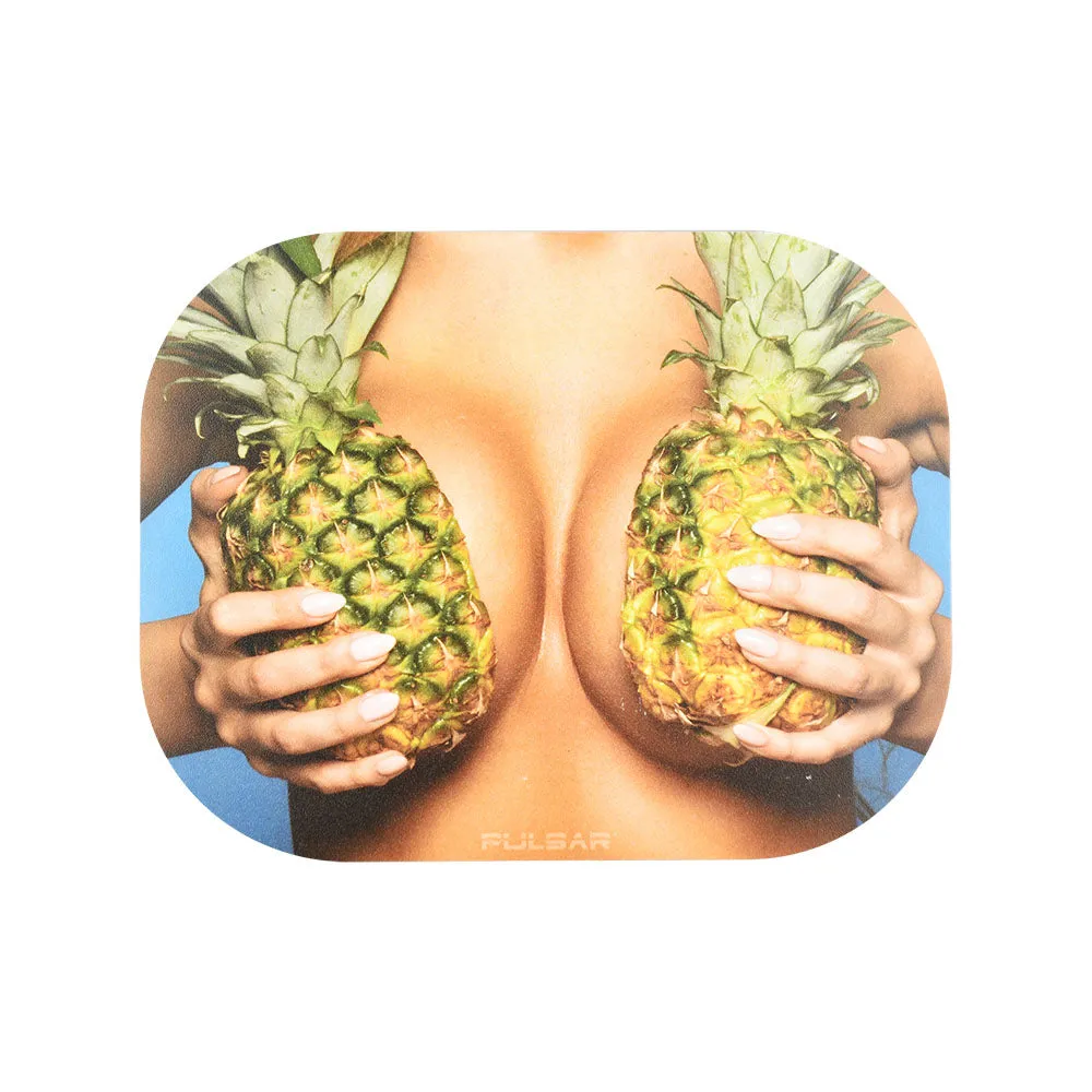 Pulsar Mini Metal Rolling Tray & Lid | Pineapples