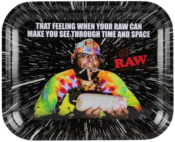 RAW "Time & Space" Rolling Tray