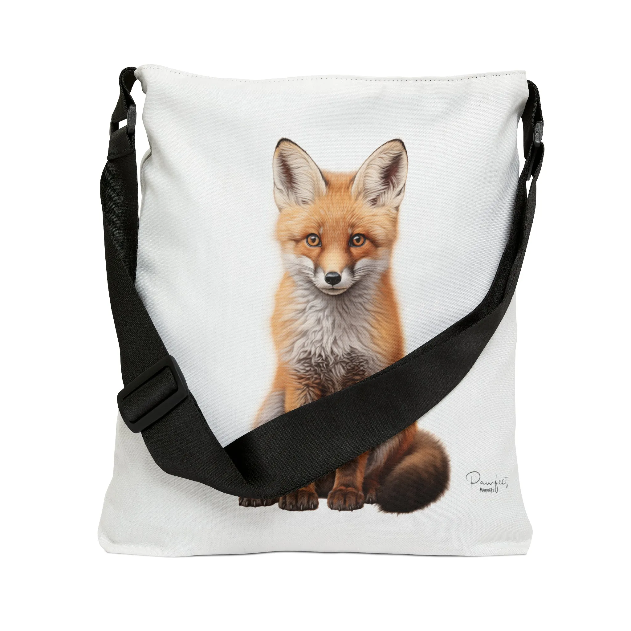 Red Fox Adjustable Tote Bag