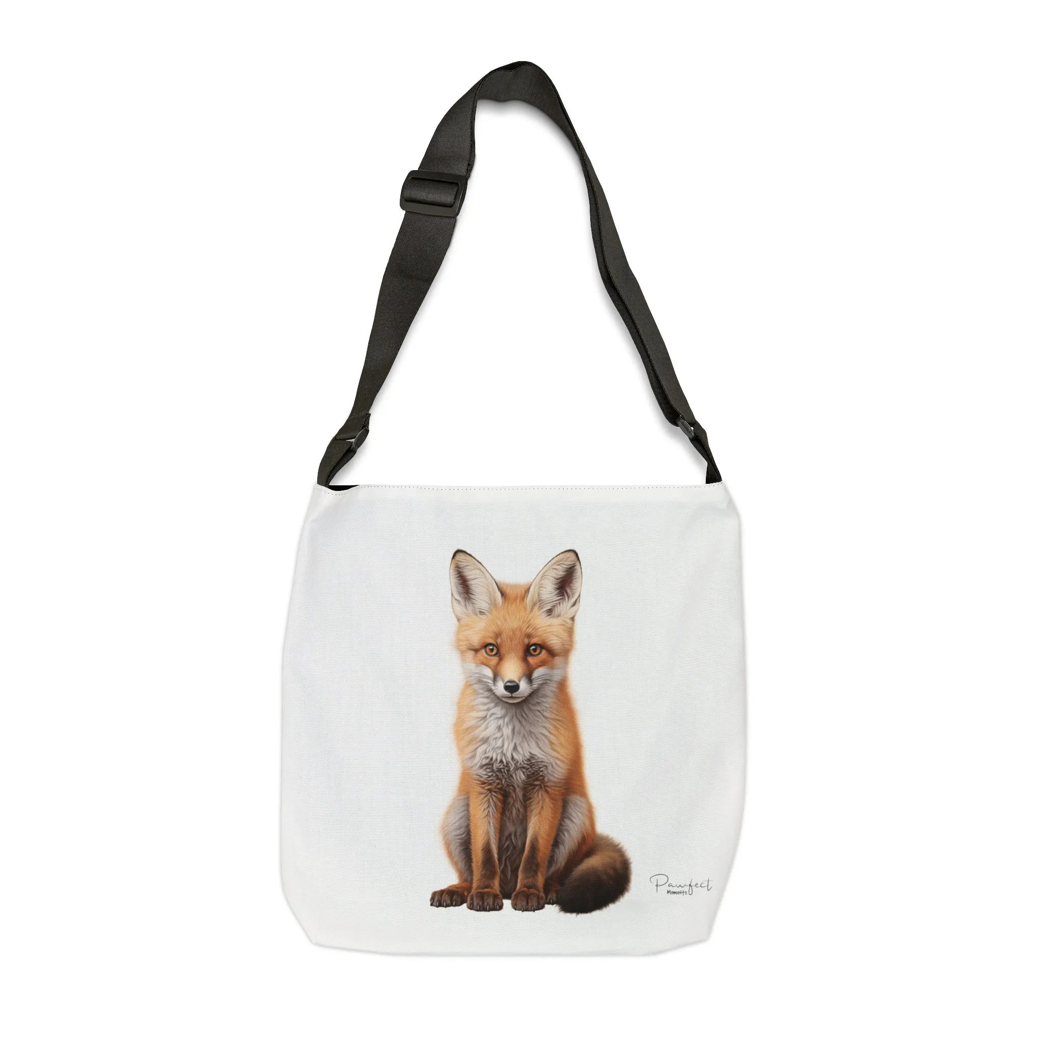 Red Fox Adjustable Tote Bag