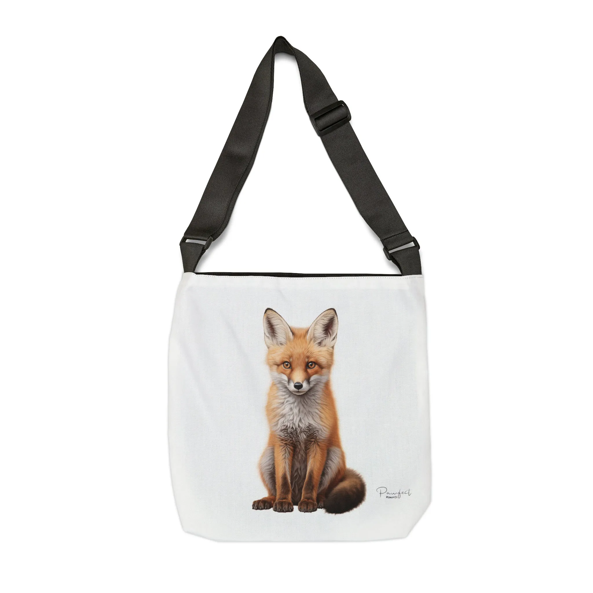 Red Fox Adjustable Tote Bag