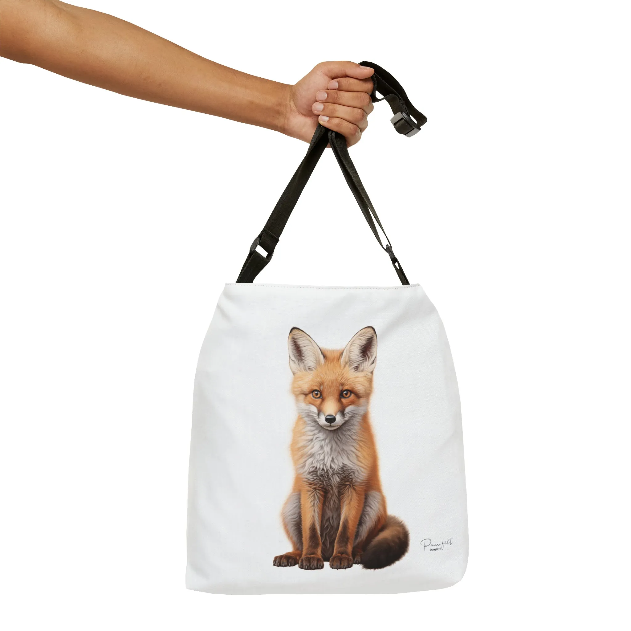 Red Fox Adjustable Tote Bag