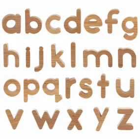 Reel Wood Individual Lowercase Letters