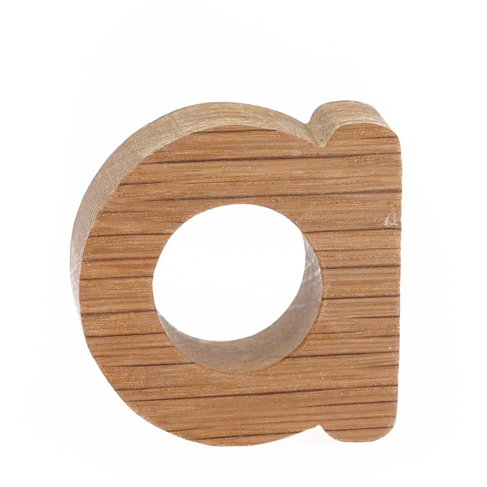 Reel Wood Individual Lowercase Letters