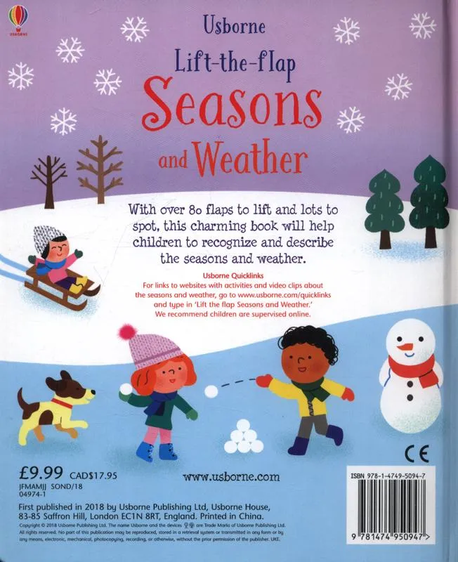 Seasons and Weather Story Sack with Weather Stones