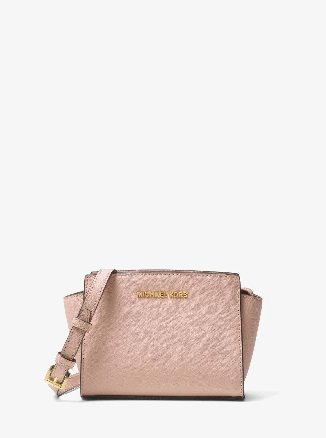 Selma Mini Saffiano Leather Crossbody