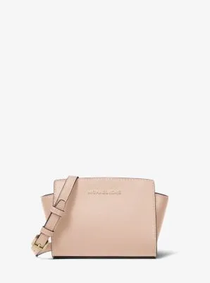 Selma Mini Saffiano Leather Crossbody