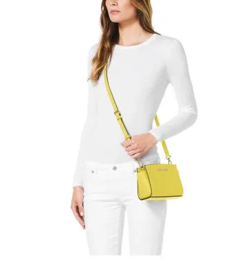 Selma Mini Saffiano Leather Crossbody