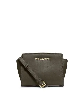 Selma Mini Saffiano Leather Crossbody