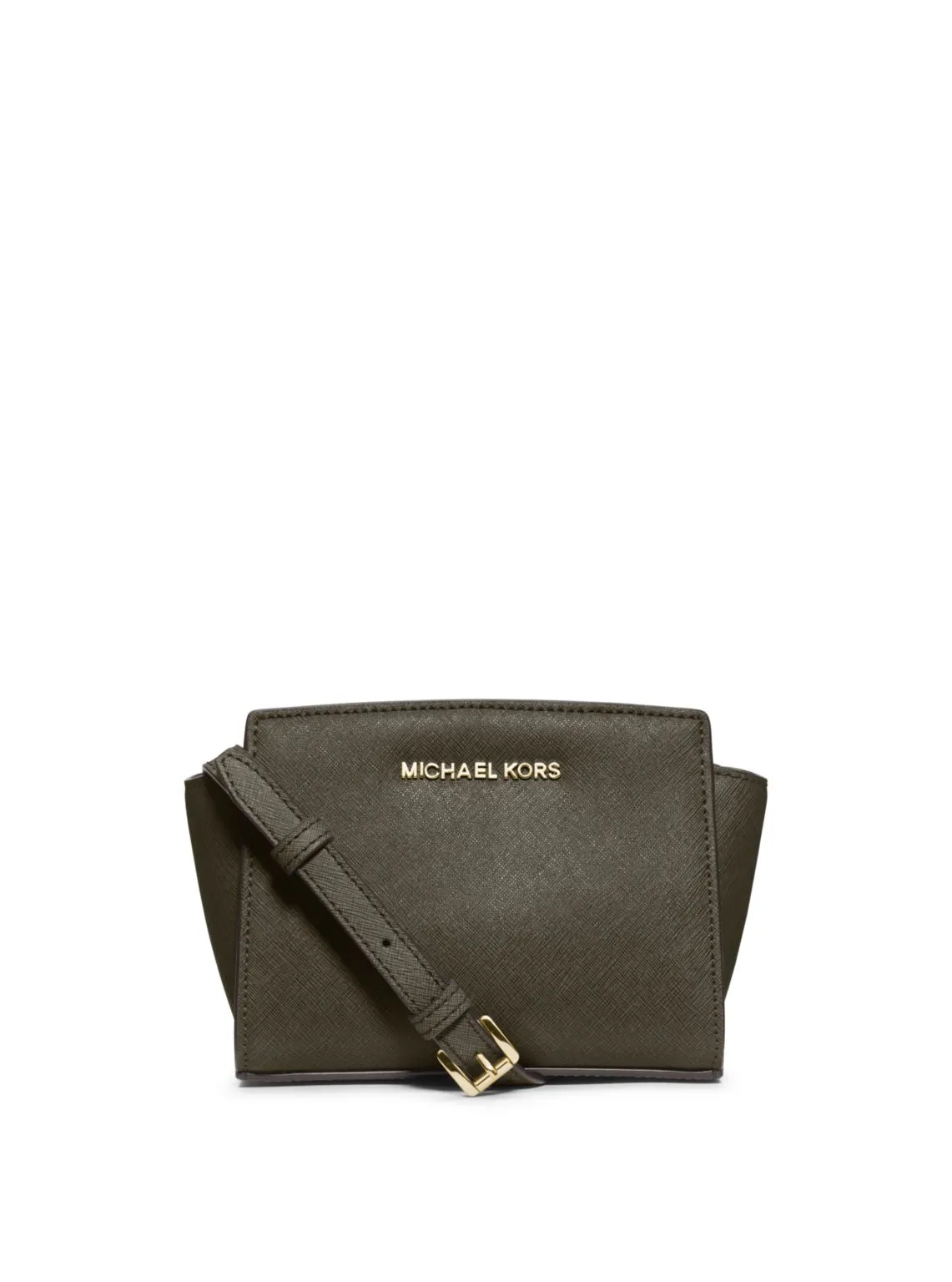 Selma Mini Saffiano Leather Crossbody