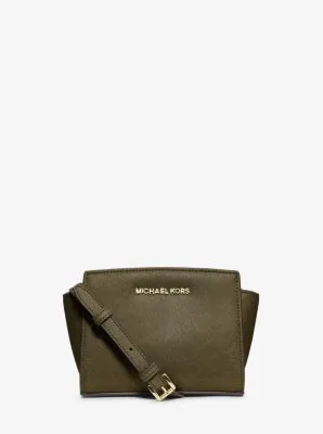 Selma Mini Saffiano Leather Crossbody