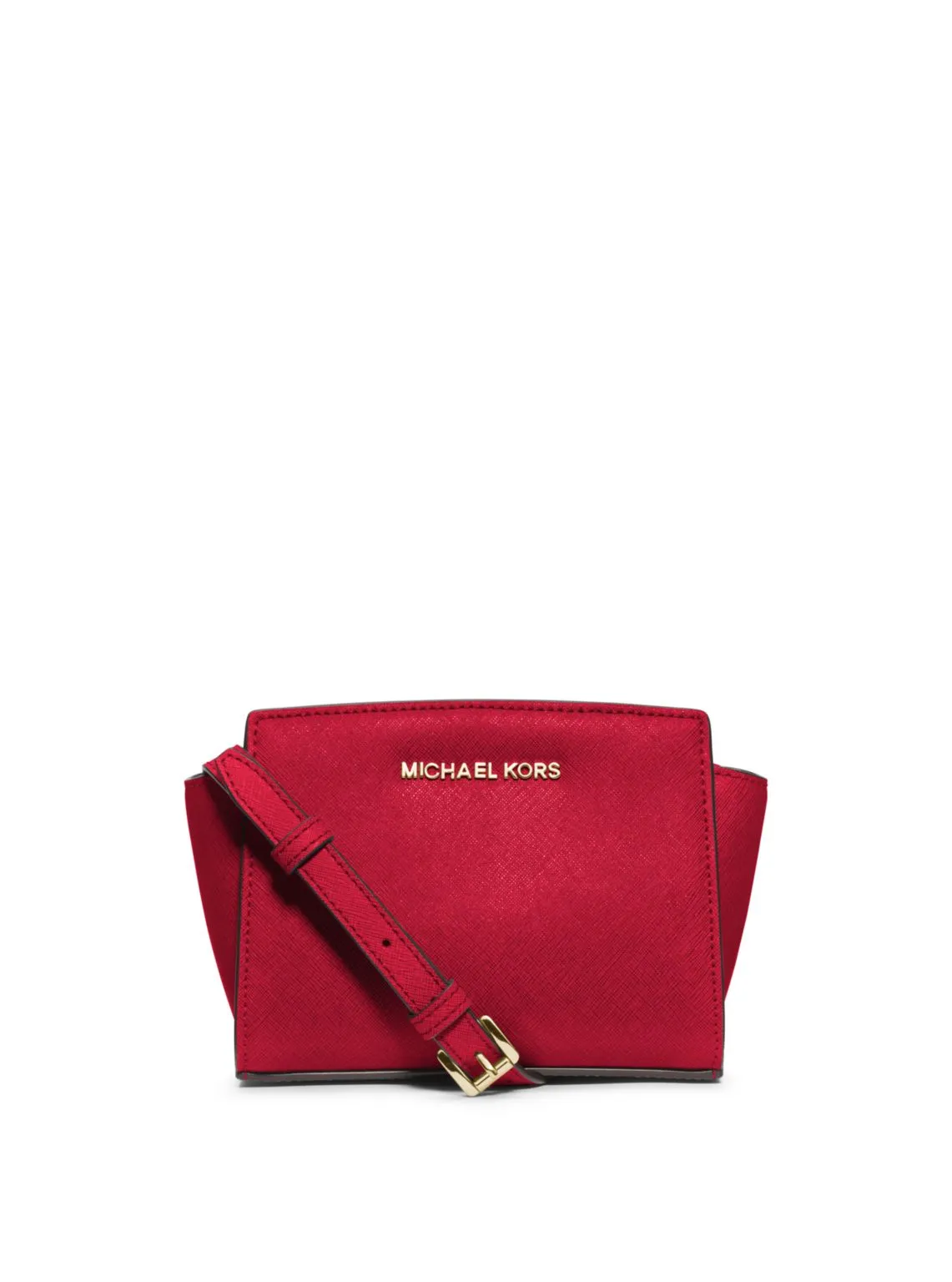 Selma Mini Saffiano Leather Crossbody