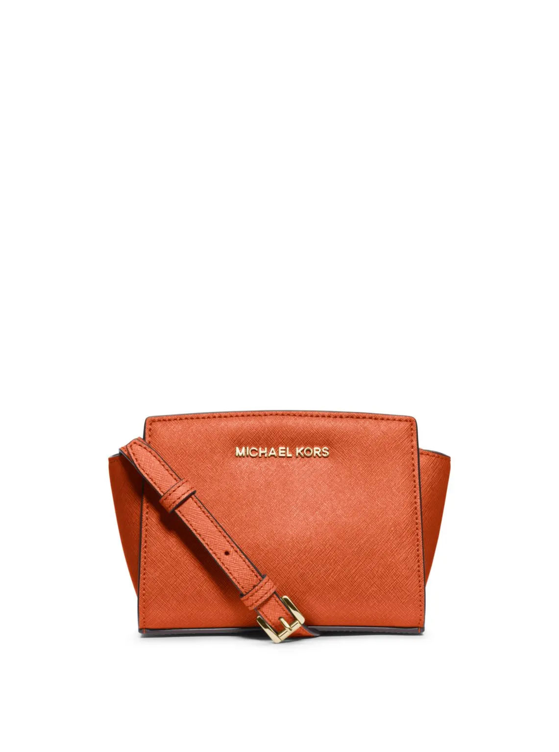 Selma Mini Saffiano Leather Crossbody