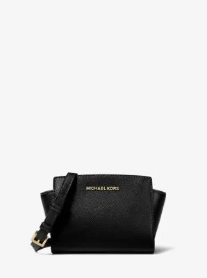 Selma Mini Saffiano Leather Crossbody