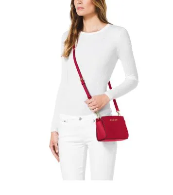 Selma Mini Saffiano Leather Crossbody