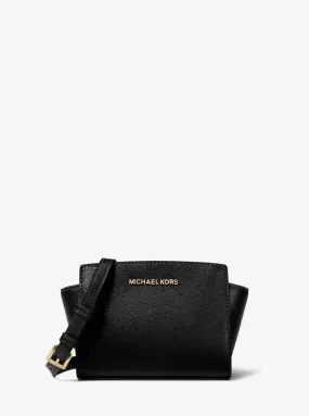 Selma Mini Saffiano Leather Crossbody