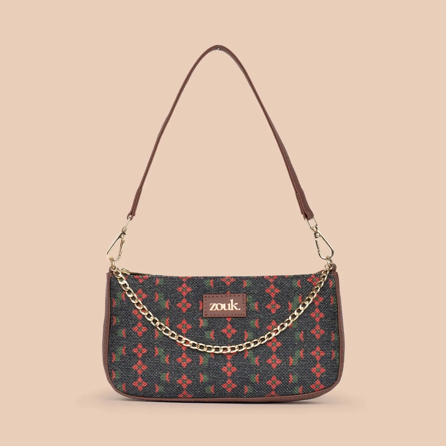 Shobha Niwas Lotus Motif Baguette