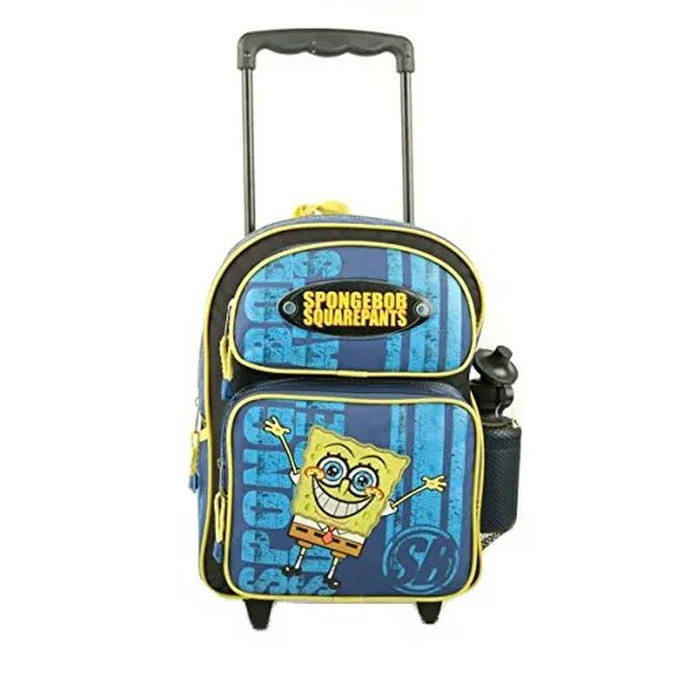 Spongebob Squarepants Backpack Rolling Large 16 inch