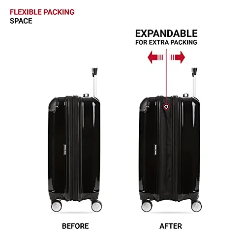 SwissGear 7786 Hardside Expandable Luggage with Spinner Wheels