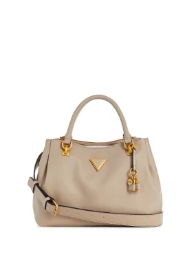 Taupe Cosette Luxury Satchel Bag